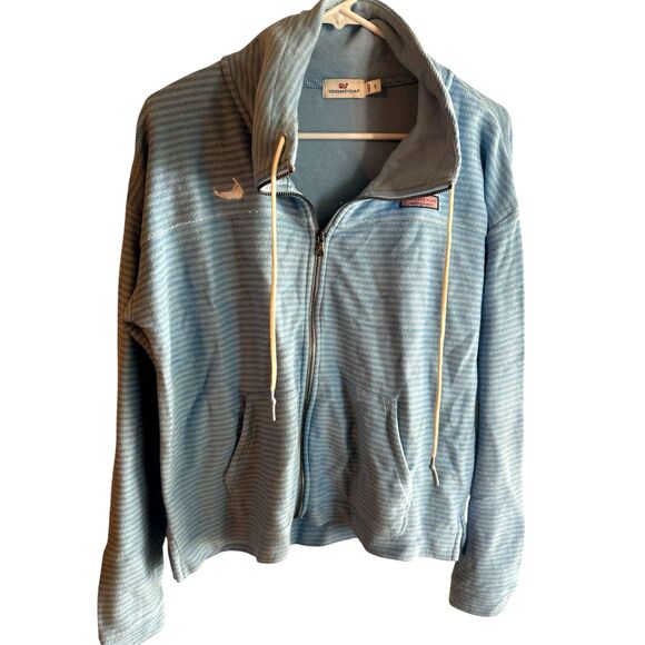Vineyard vines jacket full zip size small blue - Picture 1 of 6
